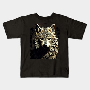 The king wolf Kids T-Shirt